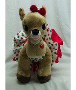 Build-A-Bear Rudolph Misfit Toys CLARICE GIRL REINDEER W/ DRESS 14&quot; Plus... - $34.65