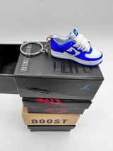Free Shipping-Air Force Mini Shoe Keyring | Collectible Key Chains | Box Options - £8.58 GBP+