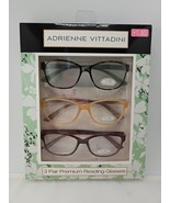 Adrienne Vittadini Designer Reading Glasses 1.50 NEW Eyeglasses - $25.00