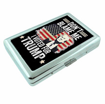 Donald Trump 2024 L9 Silver Metal Cigarette Case RFID Protection Wallet - £13.16 GBP
