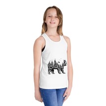 Kids&#39; Comfort Cotton Bear Forest Tank Top: 100% Combed Ring-Spun - £20.34 GBP