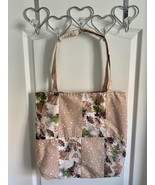 Handmade by PZQUILTS  Reversible Large Tote Bag with Falling Leaves - €19,24 EUR