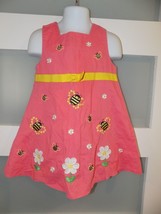 Bonnie Jean Bumble Bee Sun Dress Size 4T Girl&#39;s EUC - $19.71