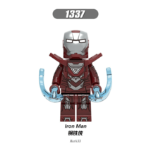 RBToys Marvel Iron Man Mk 33 Silver Centurion XH1337 Minifigure Building Toy For - $4.51