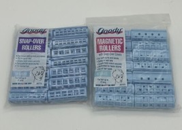 Vintage 1993 Goody Magnetic / Snap Over Rollers Lot of 14 each Size Small - £13.45 GBP