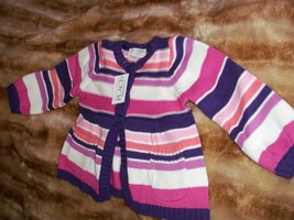 Childrens Place NEW Soft Knit Cardigan Sweater Infant Girls Size 12 Monthes - £9.42 GBP