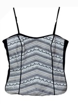 White House Black Market Womens Size 10 Aztec Print Bustier Top Business... - $24.64