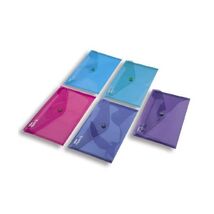 Snopake 11355 Polyfile A5 Popper Wallet File with Press Stud  Electra As... - $18.00
