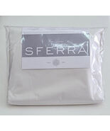 Sferra  Celeste Ivory King Sheet Set 4 PC Solid Cotton Percale 406TC Ita... - $608.00