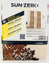 Sun Zero Blackout Curtains Thermal Lined Panel Grommet Leaf 54 X 84&quot; One Panel  - £22.94 GBP