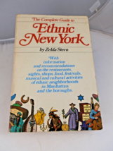 The Complete Guide to Ethnic New York by Zelda Stern (1980, Good Paperback - £6.93 GBP