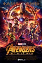 Avengers Infinity War Movie Poster 14x21&quot; 27x40&quot; 32x48&quot; Marvel Comics Fi... - $11.90+