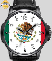 Mexico Mexican Flag Unique Stylish Wrist Watch - $54.99