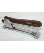 Ace Liner 502 Art Deco Brown Bakelite Catalin Stapler ~ Mid Century Mach... - $58.93 CAD
