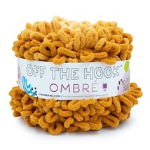Lion Brand Yarn Off The Hook Ombré Yarn, Golden Sunshine - $22.15