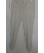 DOCKERS MEN&#39;S TAN SLIM FIT 100% COTTON FLAT FRONT KHAKIS-34x31.25&quot;-NWOT-... - $278.86 MXN