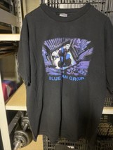 Men&#39;s 2007 Blue Man Group Tour Double Sided T-Shirt Tennessee River Tag XL - $14.85