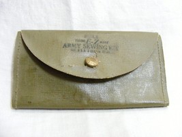 Vintage WW2 U.S Military Sewing Kit Pouch E-Z Trademark 8-a #57 - $460.95 MXN