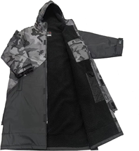 Akida Adult Oversized Changing Robe/Swim Parka,Waterproof Surf Poncho Wa... - $167.36 CAD