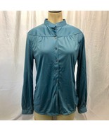 Vintage Empire by Gene Stuart Womens Polyester Blue Blouse Shirt Size 38 - £15.56 GBP