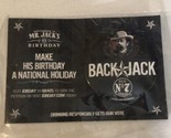 Back Jack Old No 7 Pinback Button Jack Daniels Box4 - £5.53 GBP