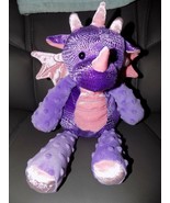 Scentsy Buddy SNAP THE DRAGON Purple Stuffed Animal Plush Retired Scent Pak - $45.00