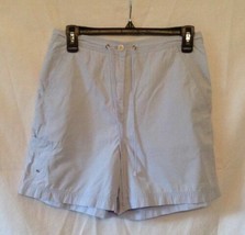 Lauren Ralph Lauren Womens Sz 6 Light Blue Shorts Button Tie  - $9.89