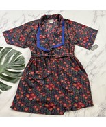 Michael Alan Womens Vintage 90s 3 Piece Pajama Set Size M NOS Red Blue R... - $46.02 CAD