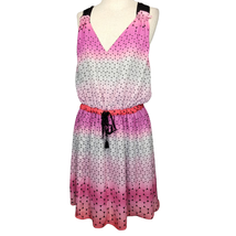 Purple and Pink Sleeveless Blouson Dress Size XL - £19.71 GBP