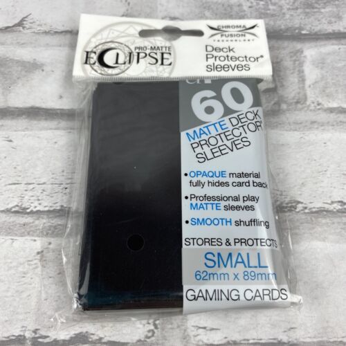 Ultra Pro Deck Protector Sleeves Pro-Matte Eclipse Small 62mm X 89mm Gam... - $6.23