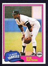 New York Yankees Bob Watson 1981 Topps #690 ! - £0.39 GBP