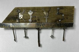 Whimsical Skelton Key ReImagined Junk Old Key Holder - $48.00