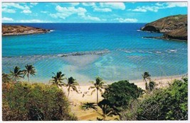 Postcard Hanauma Bay Honolulu Hawaii - £1.70 GBP