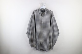 Vintage 90s Abercrombie &amp; Fitch Mens Large Big Shirt Baggy Fit Button Do... - $44.50