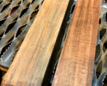 TWO LONG KILN DRIED RED QUEBRACHO TURNING BLANKS LUMBER WOOD 2&quot; x 2&quot; x 24&quot; - $49.45