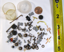 Unknown Brand HO Model RR Small Train Parts Assorted   S2U - $24.95