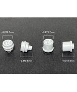 4p BTO Aurora AFX Magnatraction STYLE Slot Car Front+Rear Wheels 8716 87... - $55.49 MXN