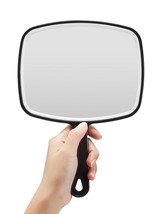 OMIRO Hand Mirror, Black Handheld Mirror with Handle, 6.6&quot; W x 9.2&quot; L - $390.04 MXN