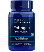 ESTROGEN FOR WOMEN FEMALE HORMONE SUPPORT 30 Vegetarian Tablet  LIFE EXT... - £17.92 GBP
