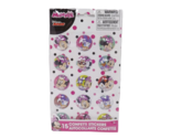 Peachtree Playthings 15 Confetti Raised Stickers - New - Minnie Mouse - $5.99