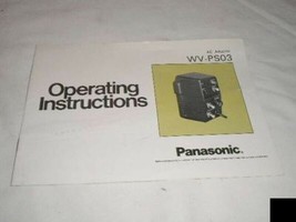 Panasonic Operating Instructions Manual AC Adaptor WV-PS03 - £1.47 GBP