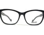 Liu Jo LJ2616 001 Gafas Monturas Pulido Gato Negro Ojo Completo Borde 52... - £59.68 GBP