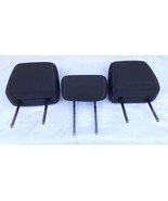 12 - 14 FORD FOCUS OEM BLACK CLOTH REAR LEFT RIGHT HEADREST SET FREE SHIP! - $56.00