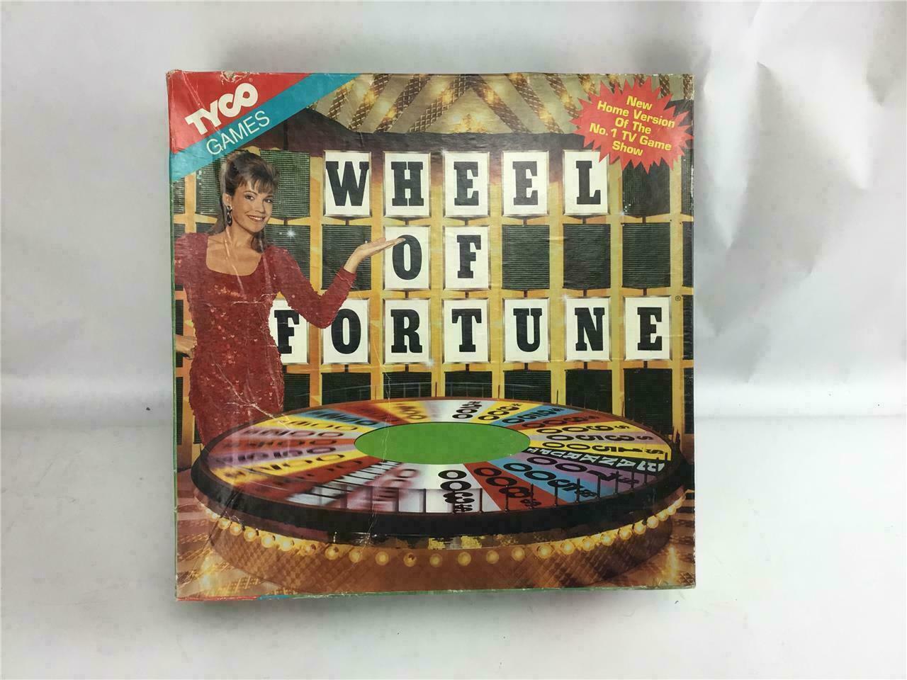 TYCO GAMES, WHEEL OF FORTUNE GAME - $15.35