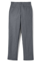 Lands End Men's Size 30x32, Plain Front Dress Pants, Gray - £15.09 GBP