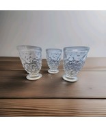 3 Vtg Anchor Hocking Hobnail Cordial Shot Glasses Goblets 1.5  Fl Oz. Li... - $226.68 MXN