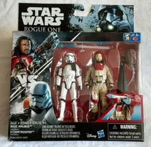 Star Wars Baze Malbus &amp; Stormtrooper 3.75&quot; Action Figure 2-Pack Hasbro 2016 New - £7.29 GBP