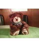 Vintage First &amp; Main Donahue Plush Brown Teddy Bear 12&quot; Tall - £23.77 GBP