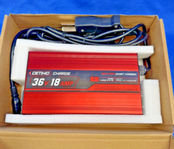CETHIO 36V 18 Amp Battery Smart Charger EZGO Club Car  Golf Cart Crowfoo... - $737.98 MXN