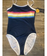 Melrose And Market Rainbow Stripe One-Piece Swimsuit. Girls Size 10. NWT. L - €15,60 EUR